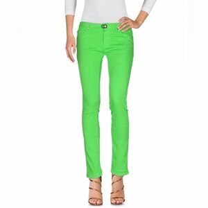PLEIN SUD  neon green jeans made in Italy